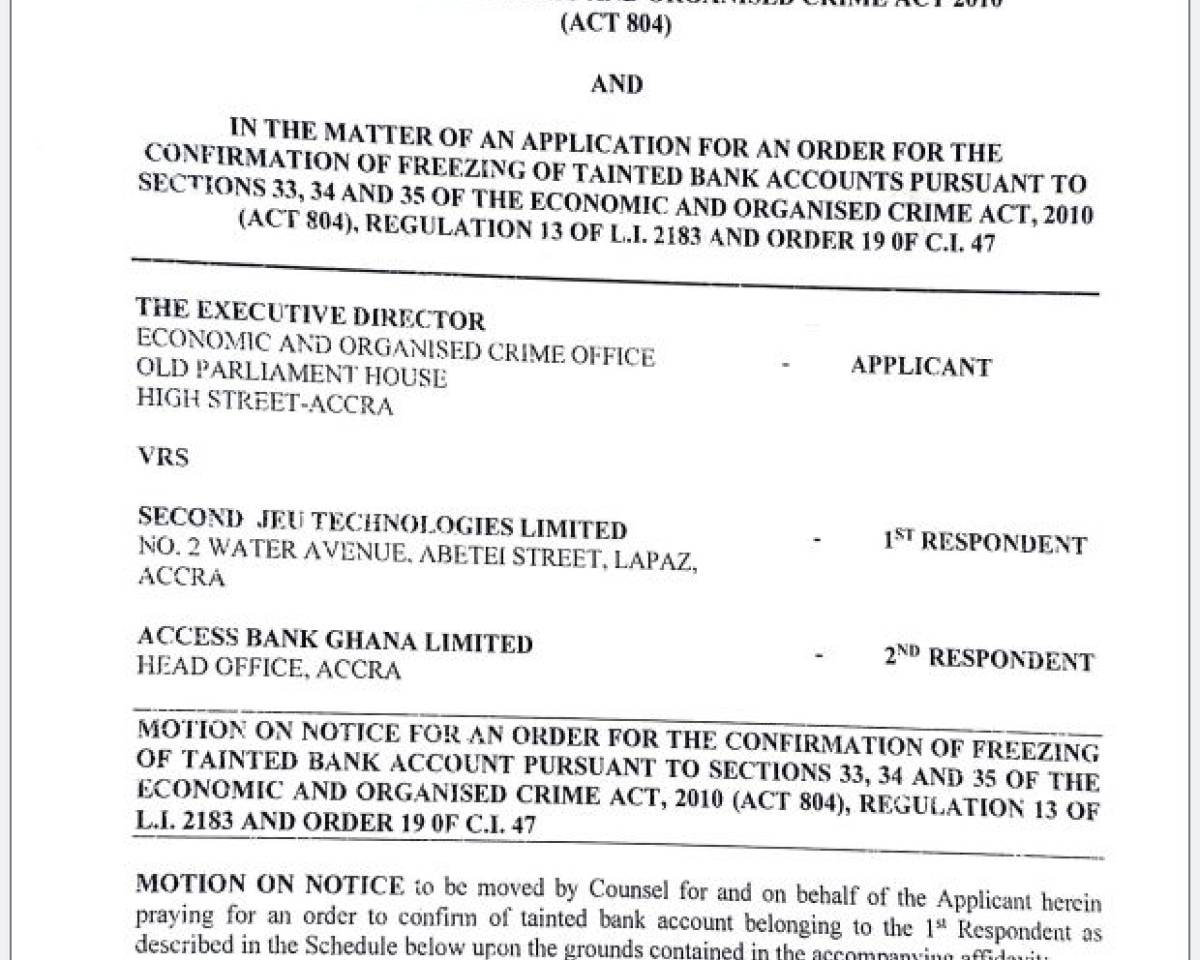 EOCO VS SECONDJEU TECHNOLOGIES LTD