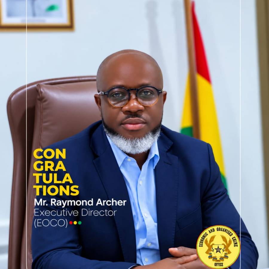 MR. RAYMOND ARCHER CONFIRMED AS SUBSTANTIVE EXECUTIVE DIRECTOR OF EOCO