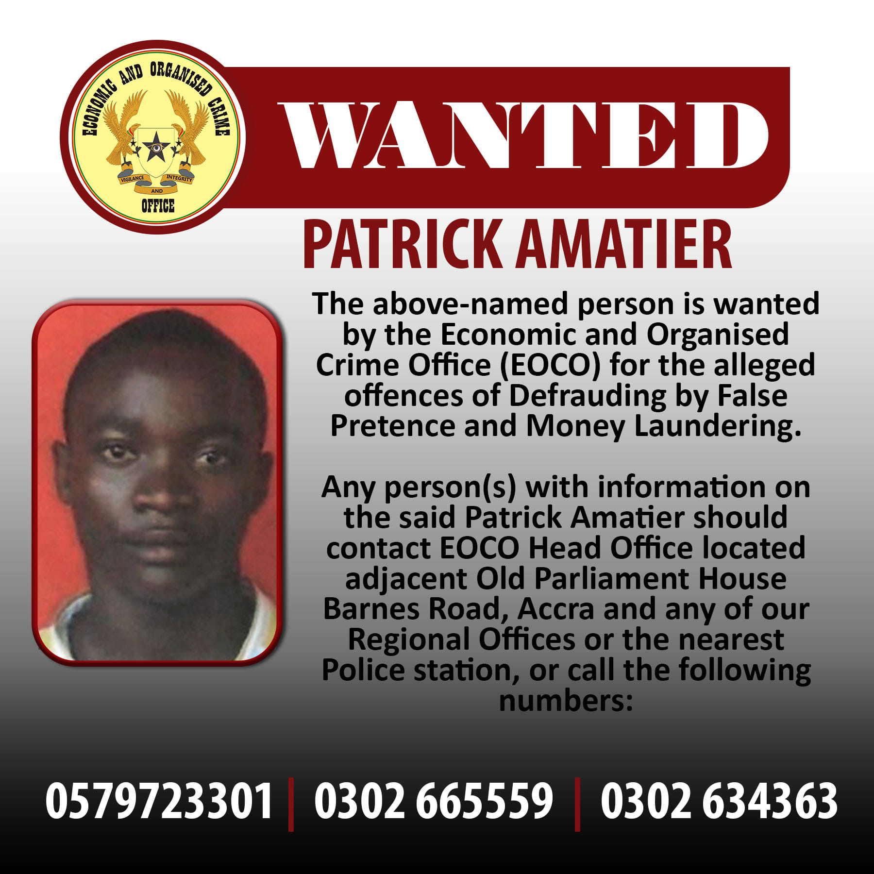 PATRICK AMATIER